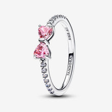 Carica l'immagine nel visualizzatore di Gallery, Anello Fiocco Luminoso Rosa
