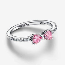 Carica l'immagine nel visualizzatore di Gallery, Anello Fiocco Luminoso Rosa
