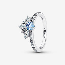 Load image into Gallery viewer, Anello Principesse Disney, Frozen, Elsa, Anello Tiara

