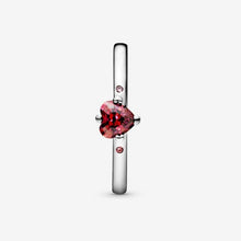 Carica l'immagine nel visualizzatore di Gallery, Anello Solitario Rosso
