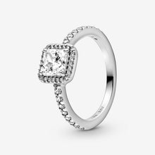 Cargar imagen en el visor de la galería, Anello Punto Luce Quadrato
