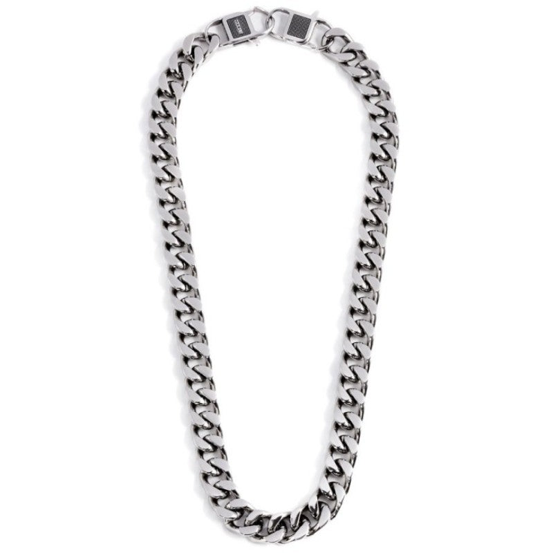Collana da uomo in acciaio catena grumetta Marlù 1CA0001