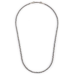 Collana da uomo in acciaio con ematite Marlù 1CO0046-E