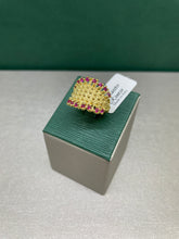 Cargar imagen en el visor de la galería, Anello Fede Sarda in Argento Dorato  925 Maestro Riverso AnFg04oro/R misura 15

