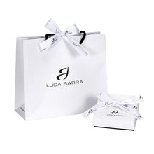 Cargar imagen en el visor de la galería, Collana tennis da donna in acciaio dorato con zirconi Luca Barra CK2207
