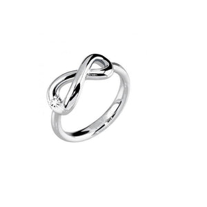 Endless 2Jewels steel women's ring 221041/11
