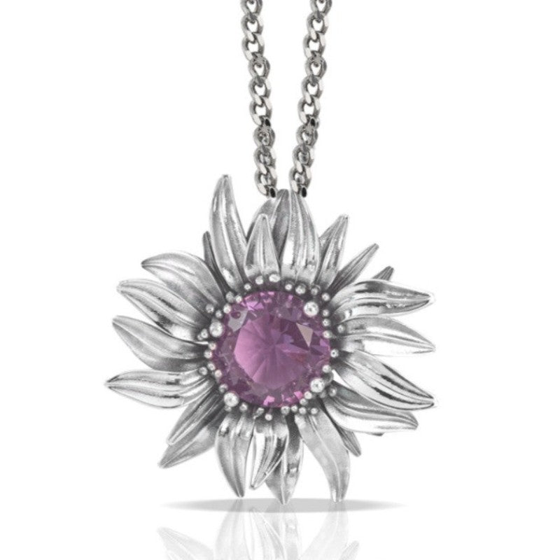 Collana da donna in argento 925 Girasole Labriò 2220