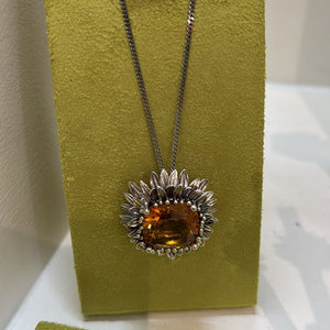 Collana da donna in argento 925 Girasole Labriò 2223