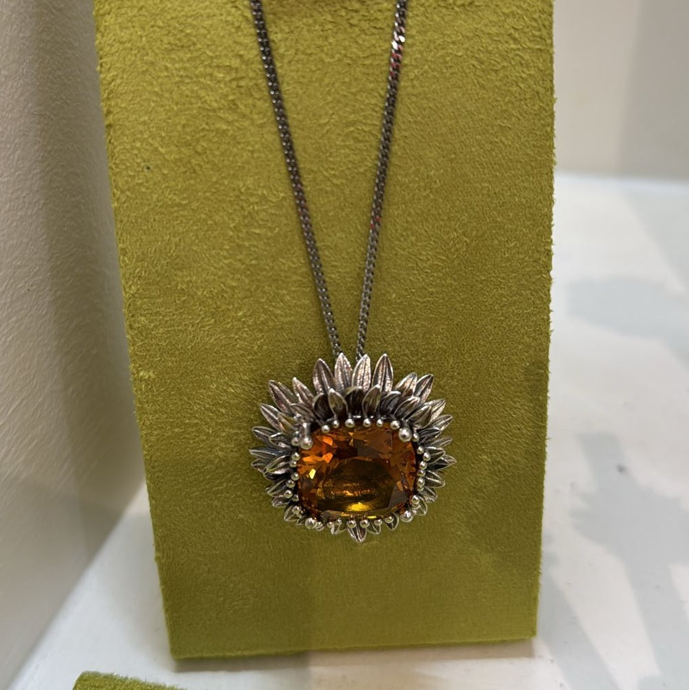 Collana da donna in argento 925 Girasole Labriò 2223