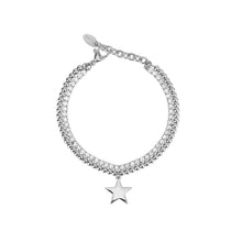 Carica l&#39;immagine nel visualizzatore di Gallery, Bracciale da donna in acciaio con ciondolo di stella Shine 2Jewels 232116
