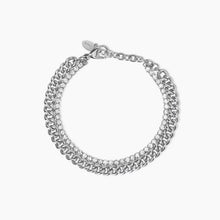 Carica l&#39;immagine nel visualizzatore di Gallery, Bracciale da donna in acciaio 316L con catena groumette 5 mm 2jewels 232118
