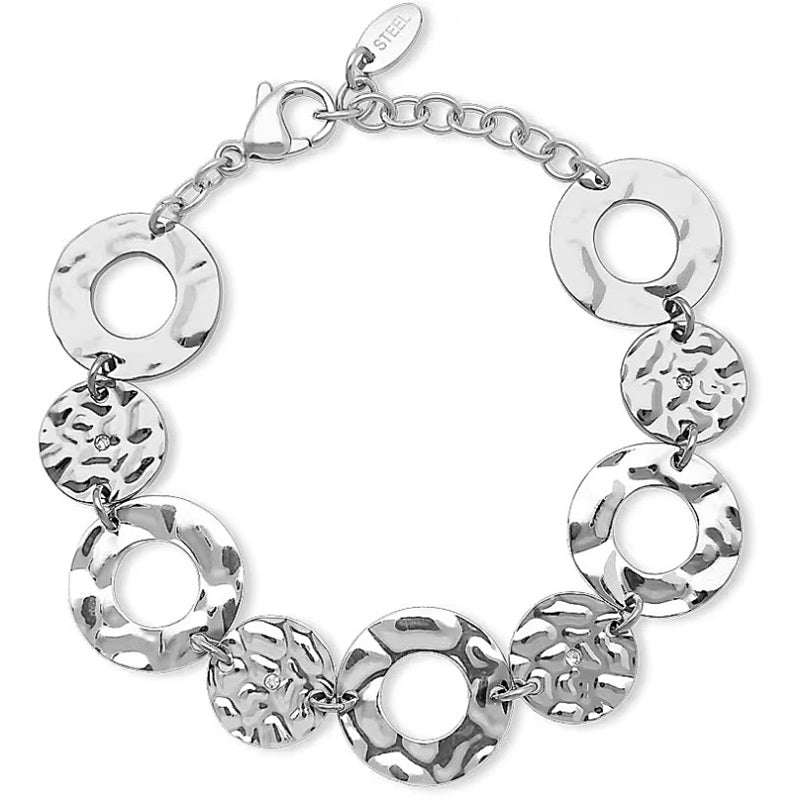 Bracciale da donna in acciaio 316L e cristalli 2Jewels 232234