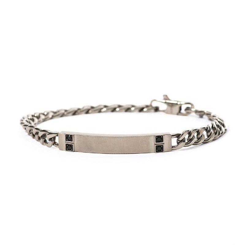 Bracciale da uomo in acciaio Herby 2Jewels 232329