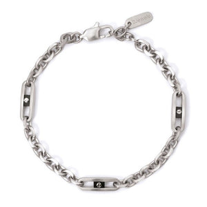 Bracciale da uomo in acciaio Bond 2Jewels 232353