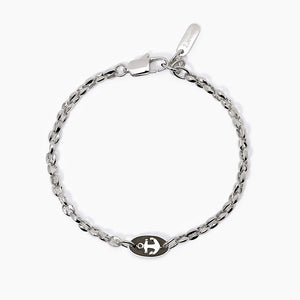 Bracciale da uomo in acciaio con ancora Navy 2Jewels 232367