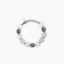 Carica l&#39;immagine nel visualizzatore di Gallery, Bracciale Da Donna In Acciao Con Elementi Quadrati 2 Jewels 232435
