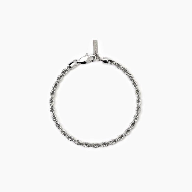 Pulsera de hombre de acero con cadena de cuerda 2Jewels 232479