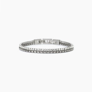 Pulsera de hombre en acero con cristales 2Jewels 232483