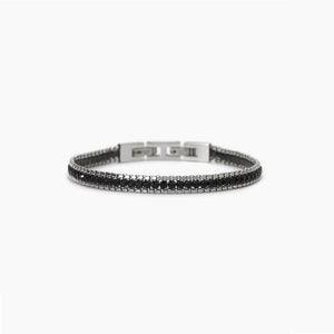 Pulsera de hombre en acero con cristales 2Jewels 232484