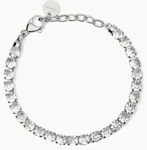 Bracciale tennis da donna in acciaio 316L 2Jewels 232530