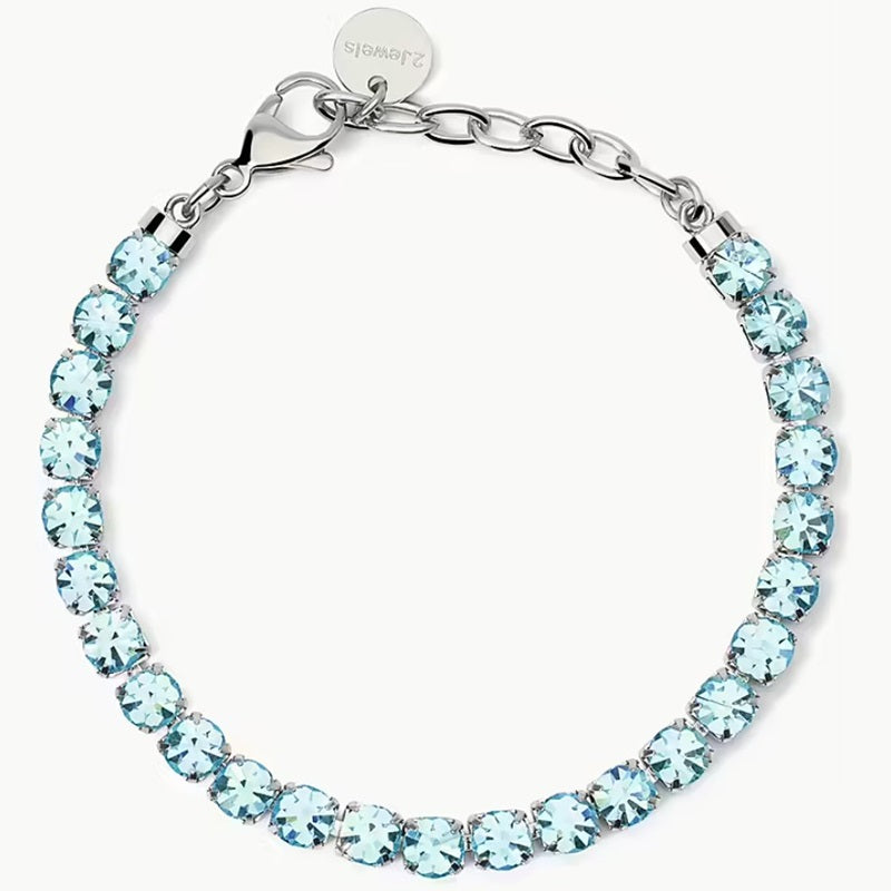 Bracciale da donna tennis in acciaio 316L 2Jewels Youcolors 232531