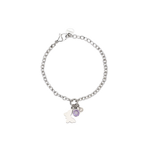 Load image into Gallery viewer, Bracciale da donna in acciaio 316L con perle conchiglia e zirconi 2Jewels 232544

