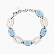Carica l&#39;immagine nel visualizzatore di Gallery, Bracciale da donna in acciaio con elementi in vetro 2 jewels 232586
