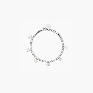 Bracciale da donna in acciaio 316L con cristalli 2Jewels 232588