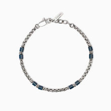 Carica l&#39;immagine nel visualizzatore di Gallery, Bracciale da donna in acciaio con catena veneta e ceramica 2 jewels 232636
