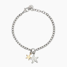 Carica l&#39;immagine nel visualizzatore di Gallery, Bracciale da donna in acciaio e cristalli 2 jewels 232649
