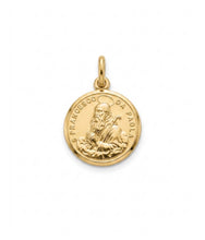 Carica l'immagine nel visualizzatore di Gallery, Ciondolo in oro giallo 9Kt S.FRANCESCO da Paola
