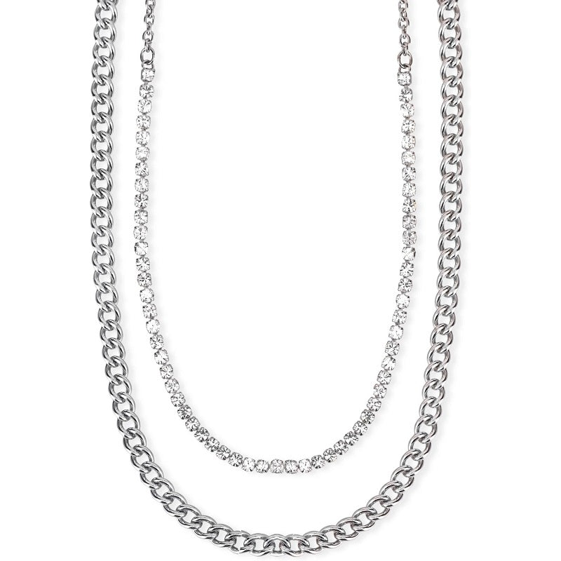 Collana da donna con cristalli in acciaio Mix & Match 2Jewels 251694