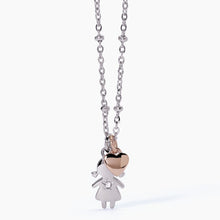 Carica l&#39;immagine nel visualizzatore di Gallery, Collana da donna in acciaio con pendente bambina Lady Ikon 2Jewels 251849
