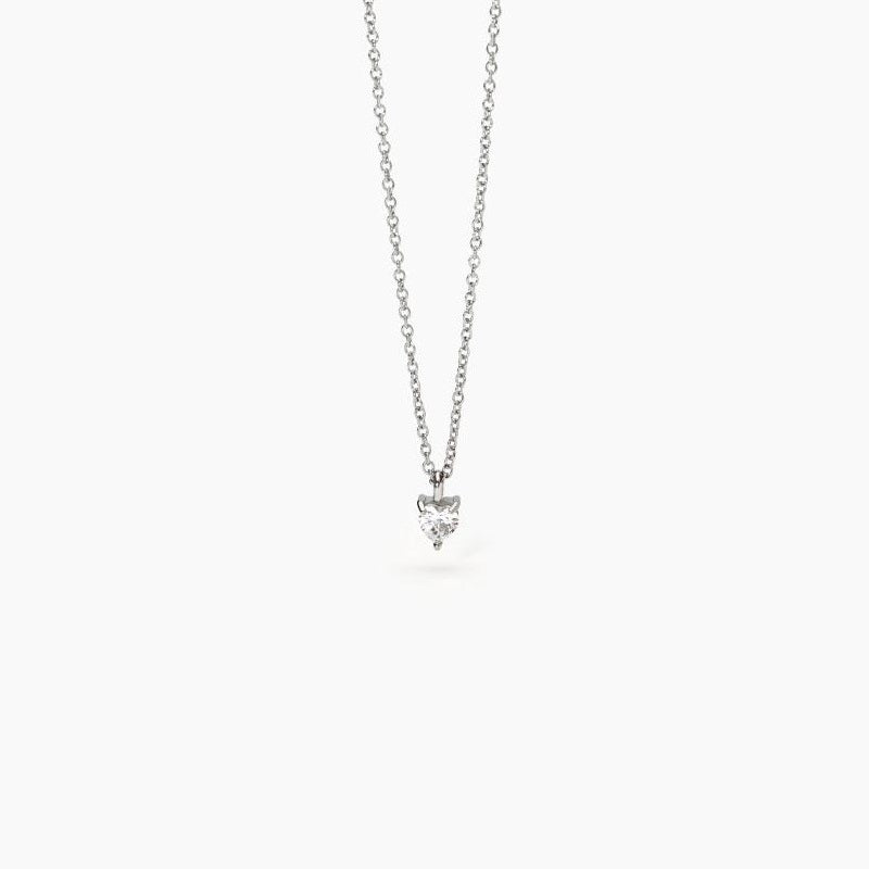 Collana Da Donna In Acciaio Con Zircone Bianco 2Jewels 251872