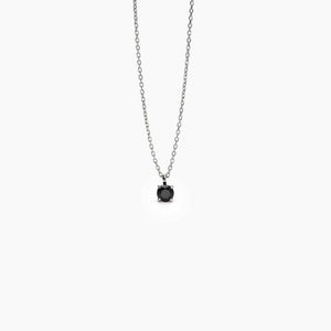 Men's Necklace With Black Zircon 2Jewels 251901