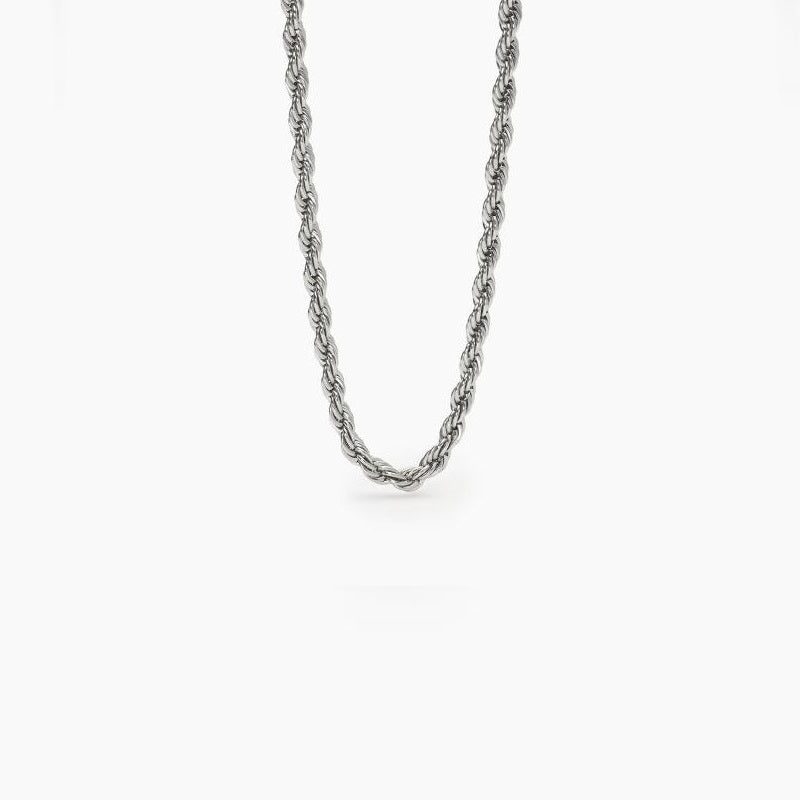 Collana Da Uomo In Acciaio Con Catena Corda 2Jewels 251913