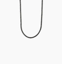 Load image into Gallery viewer, Men&#39;s Necklace In Steel With Black Crystals 2Jewels 251915
