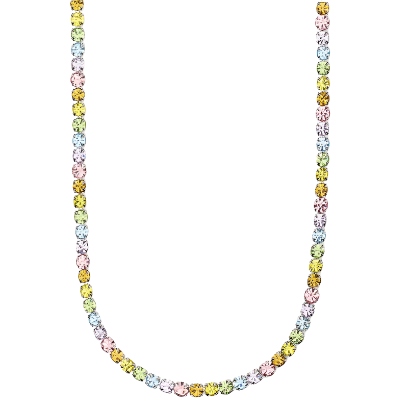 Collana da donna in acciaio 316L cristalli 2Jewels 251933