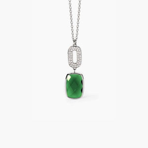 Collana da donna in acciaio 316L con glass cristalli 2Jewels 251953