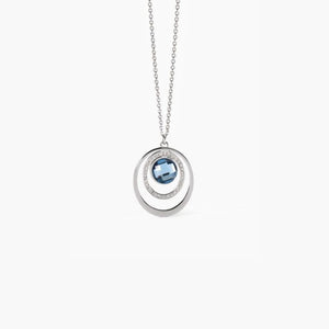Collana da donna in acciaio 316L glass cristalli 2Jewels 251960