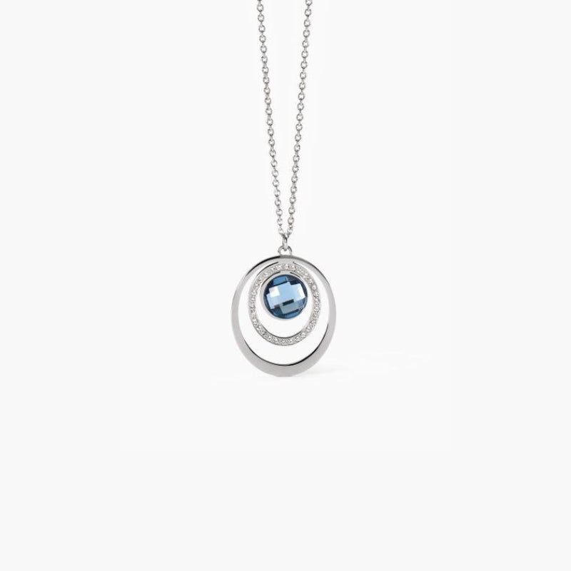 Collana da donna in acciaio 316L glass cristalli 2Jewels 251960