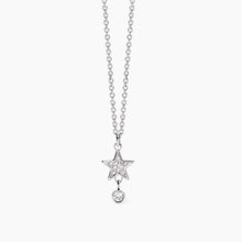 Load image into Gallery viewer, Collana da donna in acciaio con catena rolò stella 2 jewels 251974
