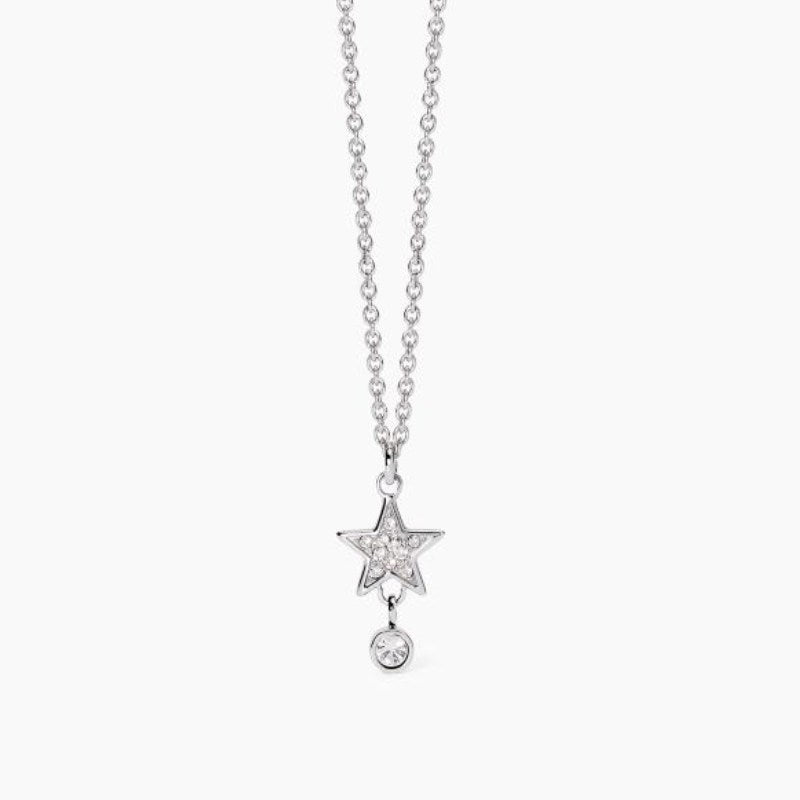 Collana da donna in acciaio con catena rolò stella 2 jewels 251974