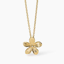 Load image into Gallery viewer, Collana da donna in acciaio dorato con catena corda fiore 2 jewels 251998
