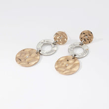 Carica l&#39;immagine nel visualizzatore di Gallery, Orecchini da donna con elementi martelati Mirage 2Jewels 261330

