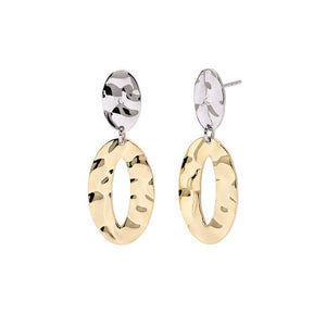 Orecchini da donna con elemento martellato Mirage 2Jewels 261368
