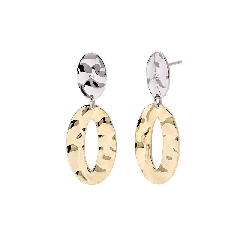 Orecchini da donna con elemento martellato Mirage 2Jewels 261368