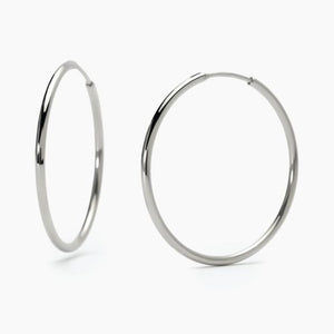 Orecchini da donna in acciaio a cerchio 2 jewels 261404