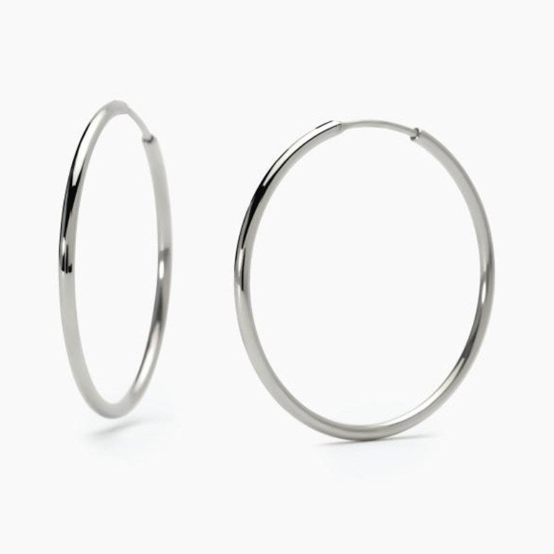 Orecchini da donna in acciaio a cerchio 2 jewels 261404