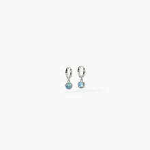 Carica l&#39;immagine nel visualizzatore di Gallery, Orecchini Da Donna In Acciaio Con Acquamarina Sintetica 2Jewels 261420

